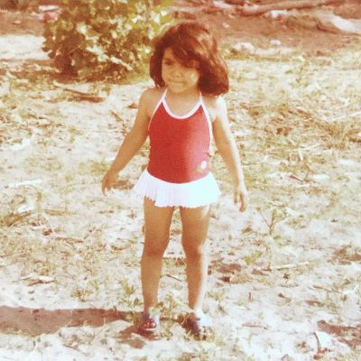 Childhood picture of Asa Soltan Rahmati.